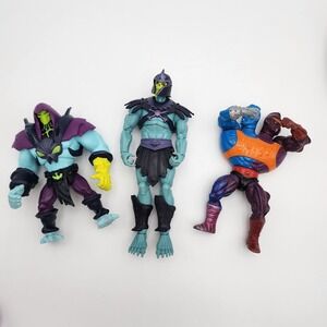 Nice‎ Lot of 3 Masters of the Universe He-Man Skeletor 6"/7" Action Figure Loose